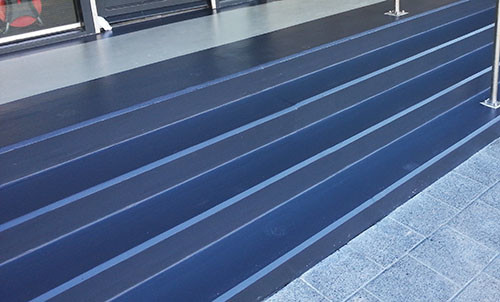 Holdbar Treppen Beschichtung drau&szlig;en