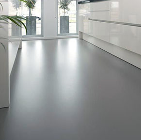 Holdbar Bodenbeschichtung + Boden Deckbeschichtung Satin in der küche